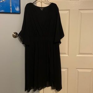 Black cocktail dress